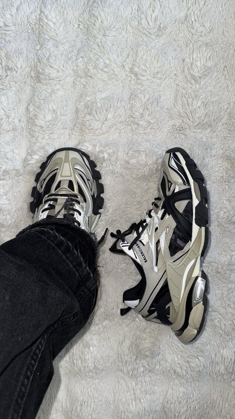 Balenciaga Tracks 2, Ophalen, Zwart, Sneakers of Gympen, Zo goed als nieuw