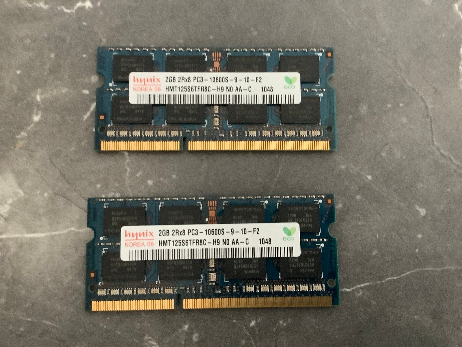 2x Hynix 2GB DDR3 SO-DIMM RAM voor Apple iMac (A1311/A1312), Computers en Software, RAM geheugen, Gebruikt, DDR3, Ophalen of Verzenden
