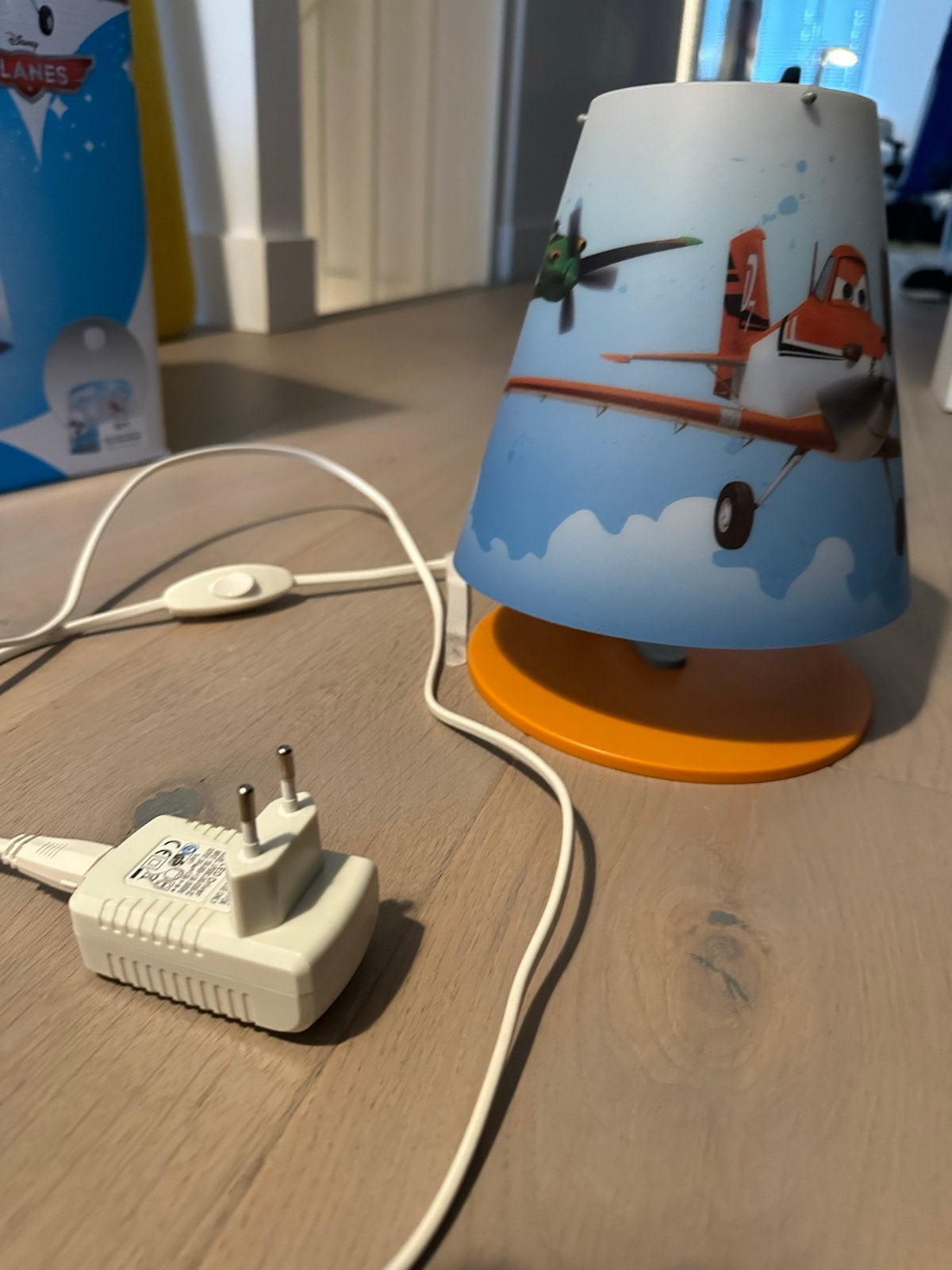 Philips Disney Planes LED Nachtlampje, Ophalen of Verzenden, Zo goed als nieuw, Meerkleurig, Lamp