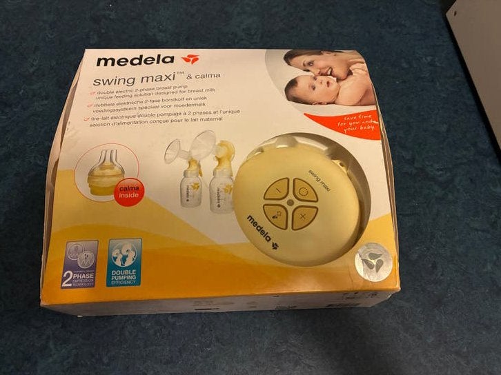Medela Swing Maxi & Calma dubbele borstkolf, Ophalen, Dubbelzijdig, Medela, Borstkolf