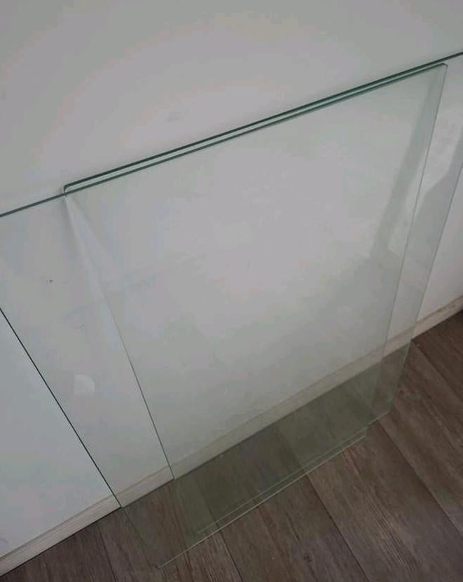 2x Ikea Malm Glasplaten van 80cm x 48cm, Ophalen, Gebruikt