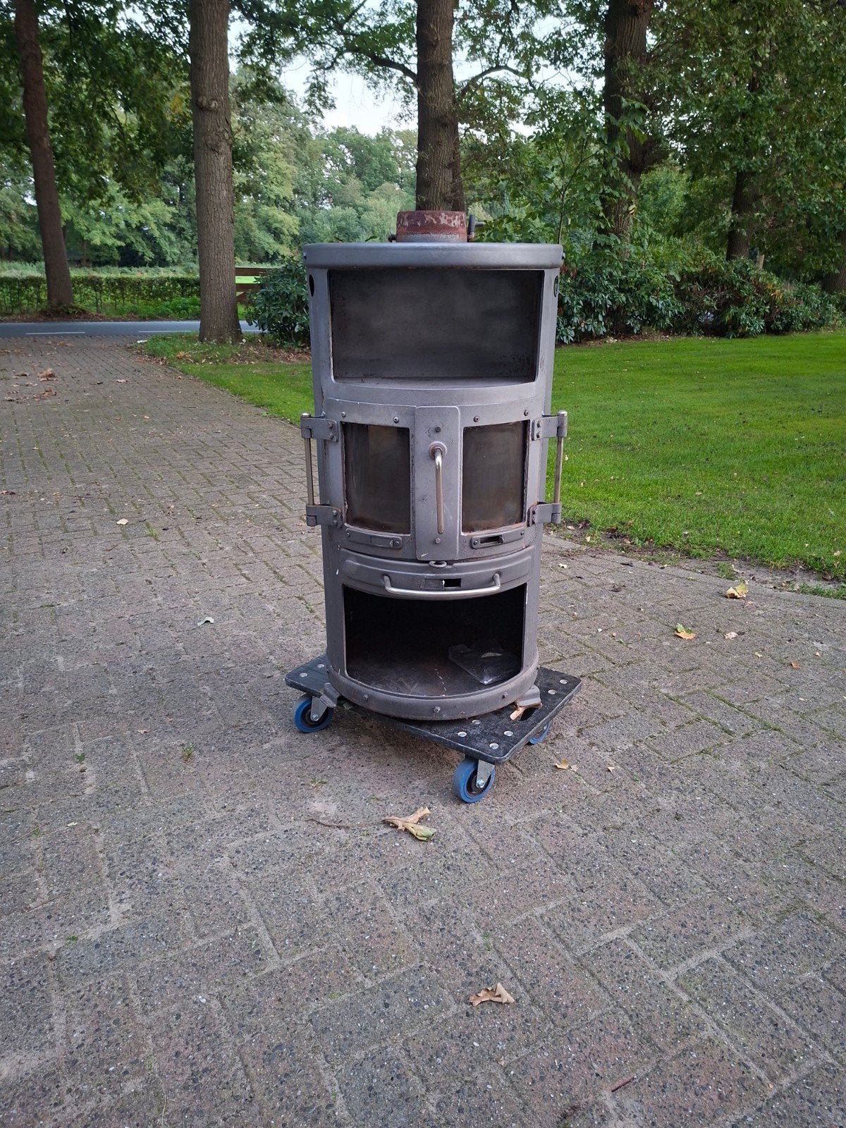Wanders Houtkachel - Model OLYMP 2 - Gebruikt, Ophalen, Gebruikt, Houtkachel, Vrijstaand