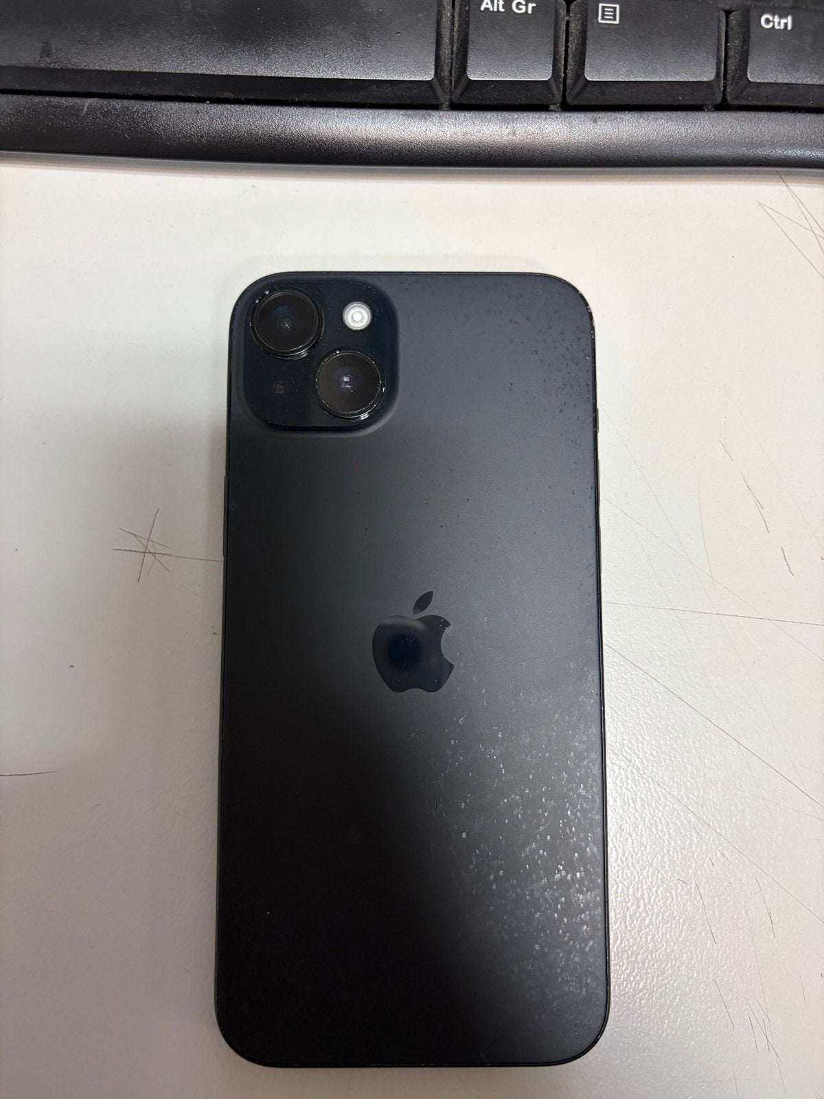 iPhone 15 Plus 128 GB Zwart - 85% Batterijconditie, Zwart, Ophalen of Verzenden, Zonder simlock, Zonder abonnement