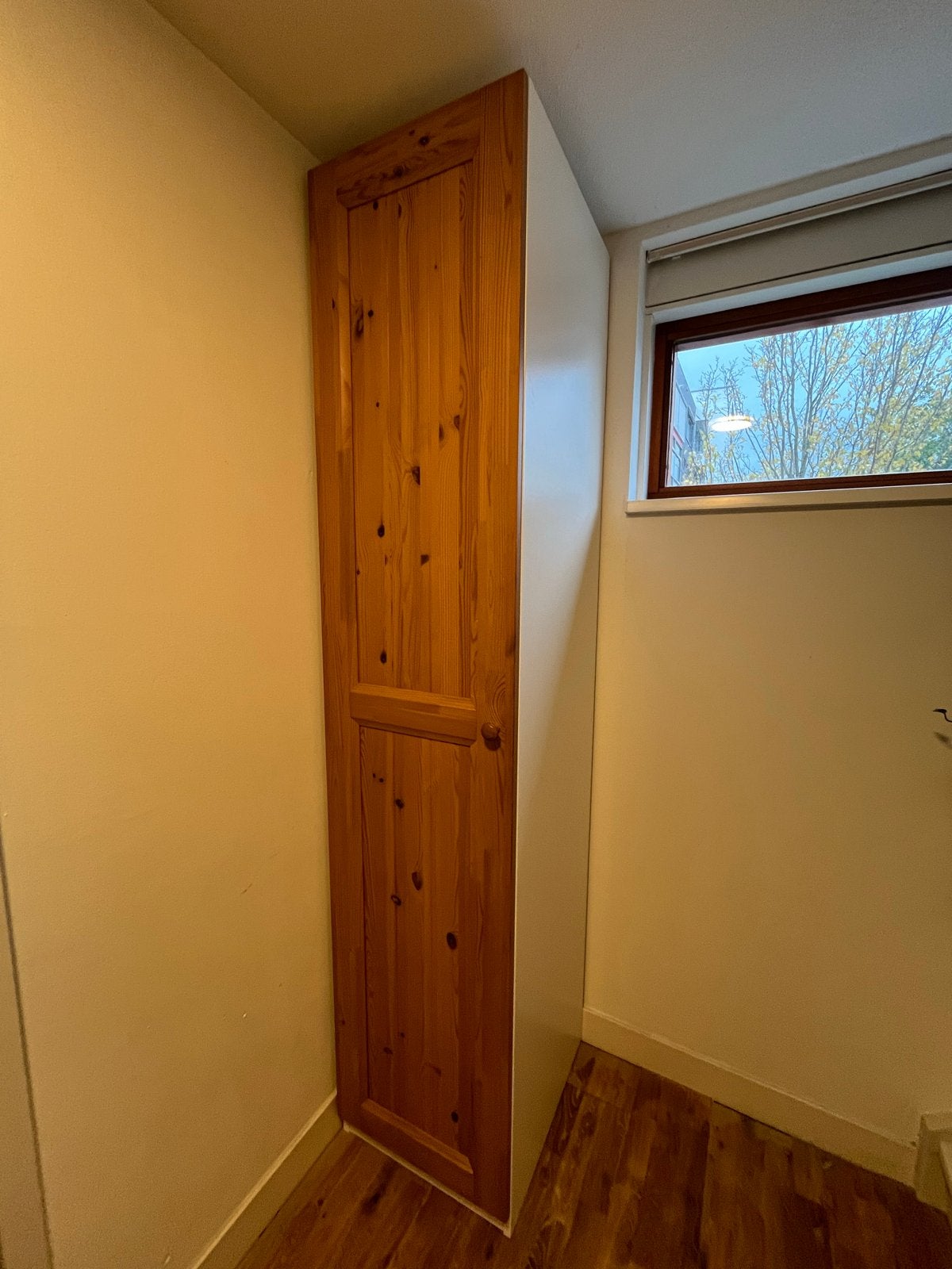 IKEA Pax linnenkast 50x60 met houten deur, Huis en Inrichting, Ophalen, Minder dan 50 cm, Gebruikt, 200 cm of meer