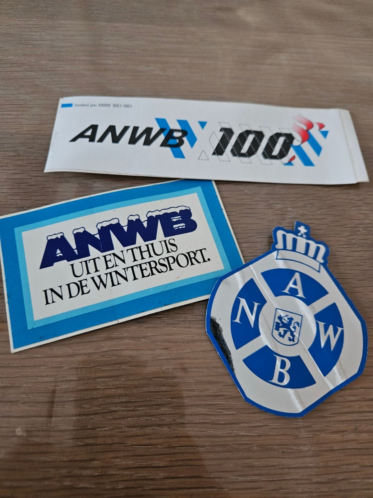 Anwb Wegenwacht stickers, Ophalen of Verzenden, Zo goed als nieuw