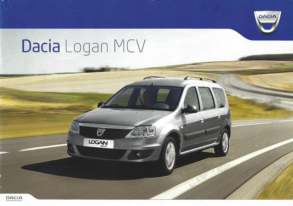 Folder Dacia Logan MCV 2011, Ophalen of Verzenden, Gelezen, Overige merken