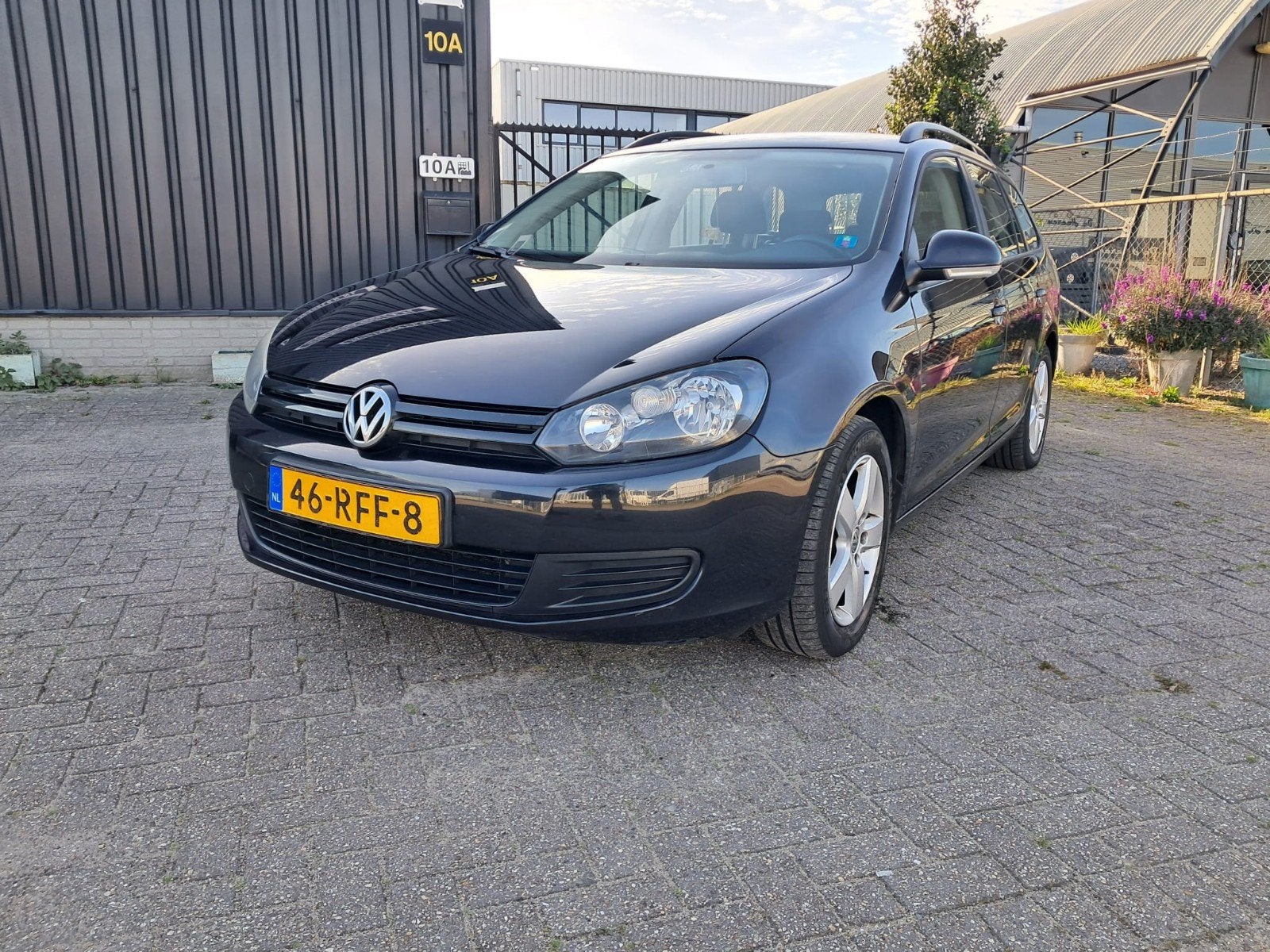 Volkswagen Golf 1.6 TDI 77KW Variant 2011 Zwart, Auto's, Volkswagen, Voorwielaandrijving, Euro 5, Stof, Zwart