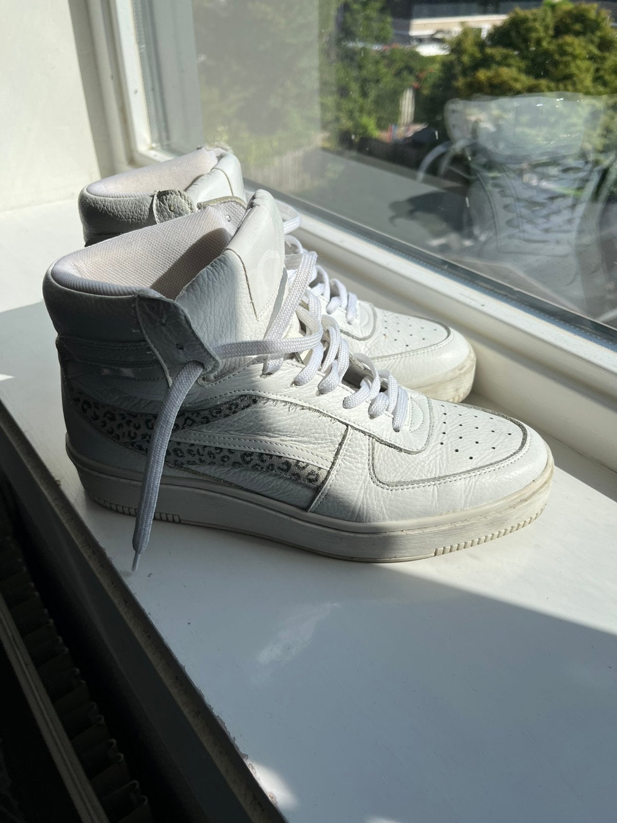 Half hoge dames gympen. Maat 41, Ophalen, Zo goed als nieuw, Sneakers of Gympen
