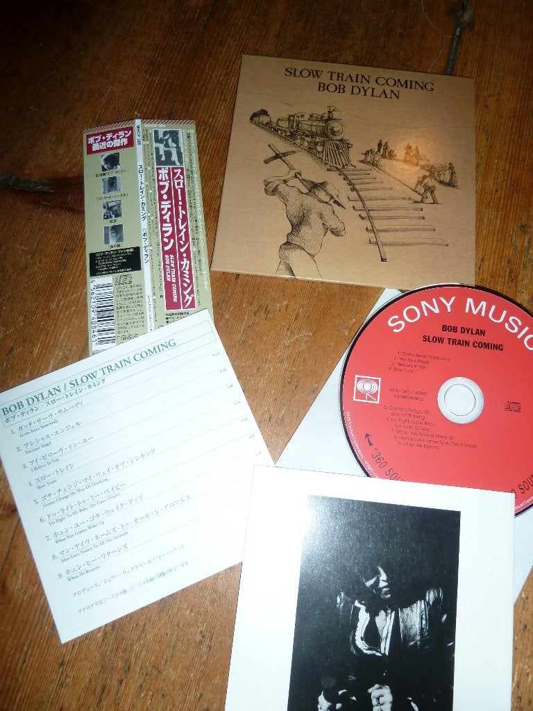 cd Bob Dylan Slow Train Japan - mini LP - sleeve CD -, Ophalen of Verzenden