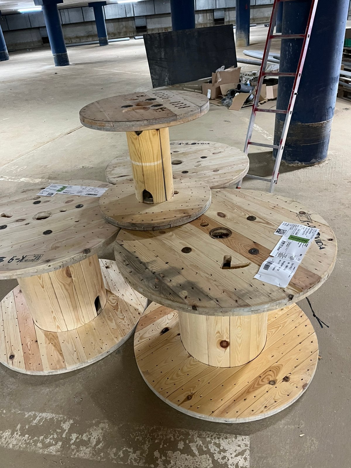 Hout haspel, Ophalen of Verzenden, Zo goed als nieuw