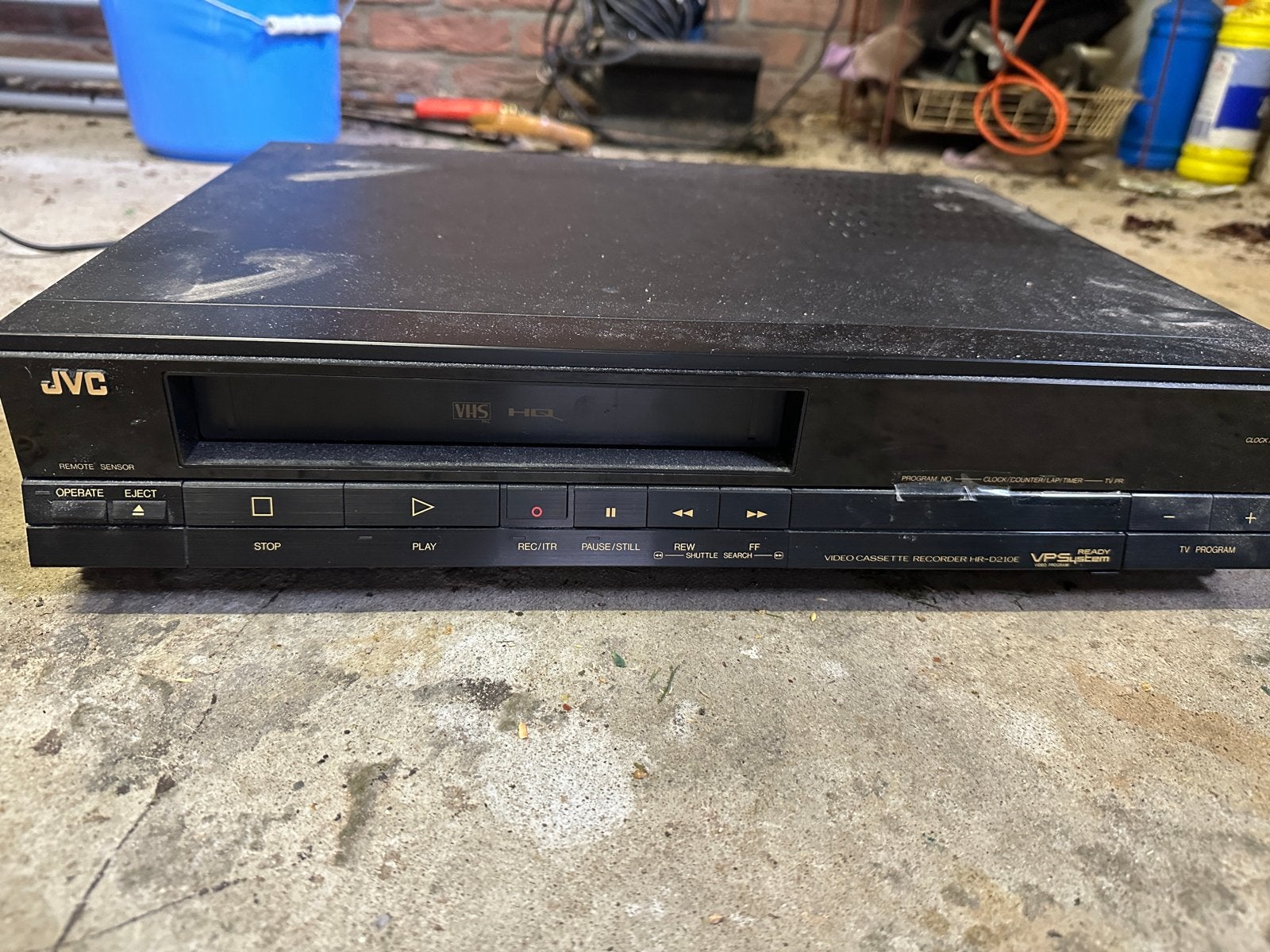 JVC VHS Videorecorder HR-D300E - Vintage Videospeler, Ophalen, Gebruikt, VHS-speler of -recorder