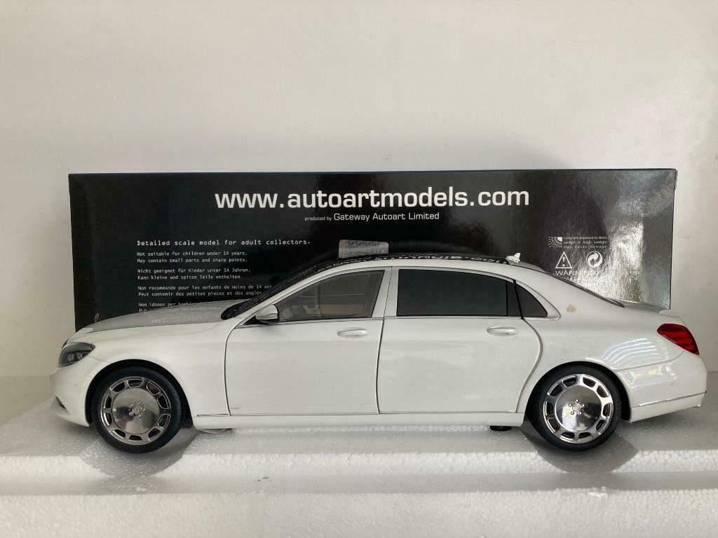 Mercedes Maybach S600 SWB 2015 wit 1:18 (nieuw), Verzenden, Nieuw, Auto, Autoart