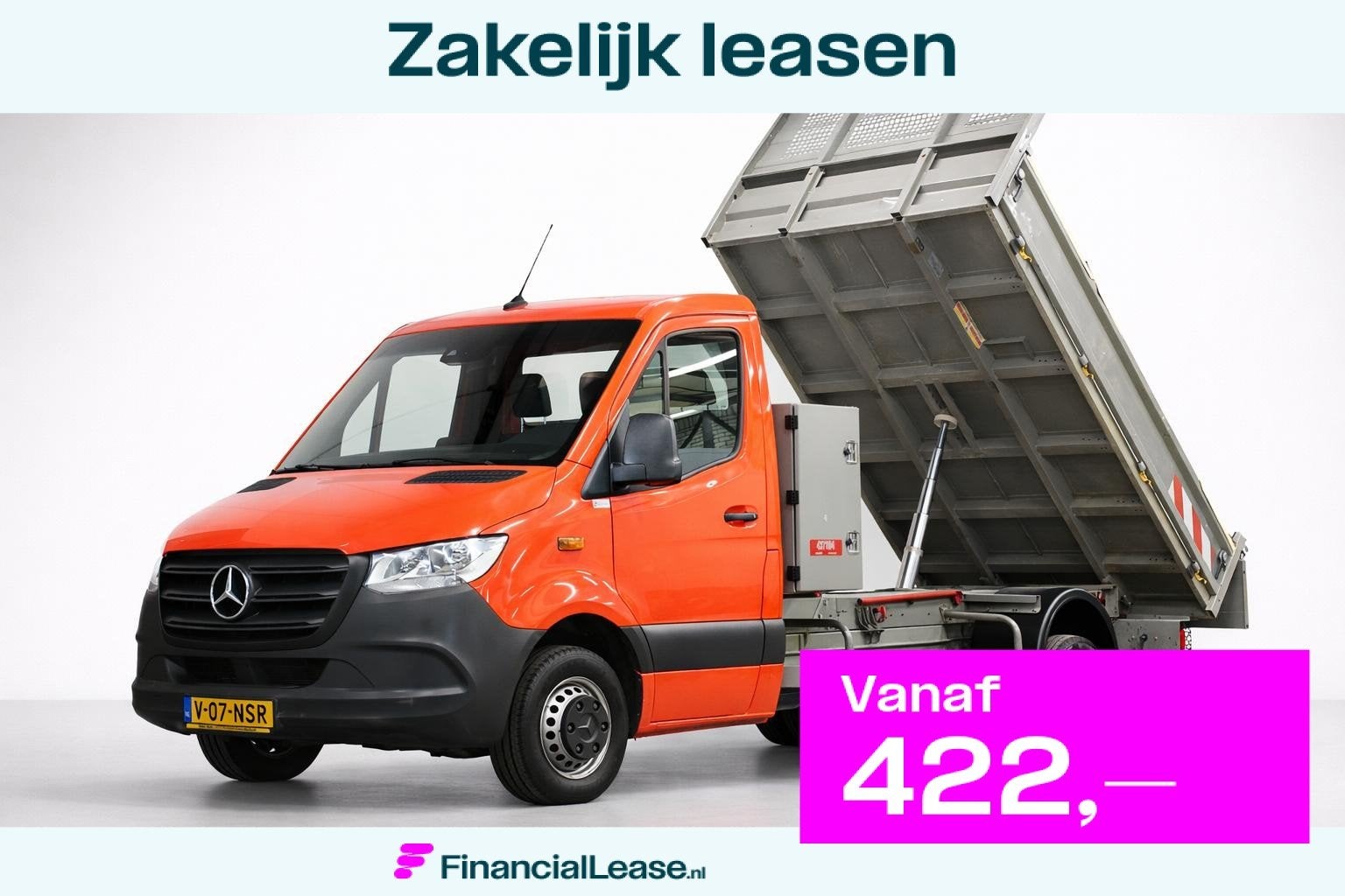 Mercedes-Benz Sprinter 514 2.2 CDI KIPPER 3500KG TREKHAAK TR, 3127 kg, Gebruikt, Euro 6, Start-stop-systeem