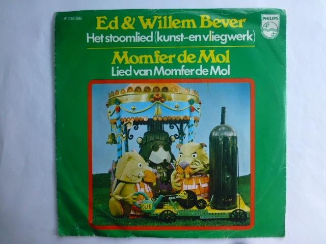 Ed en Willem Bever. Het stoomlied./ Lied van momfer de mol., Ophalen of Verzenden, Gebruikt, Nederlandstalig