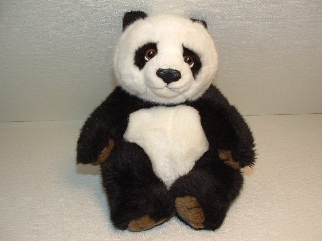 WWF PANDABEER WERELDNATUURFONDS PLUCHE WOLLIG, Kinderen en Baby's, Ophalen of Verzenden, Nieuw, Overige typen