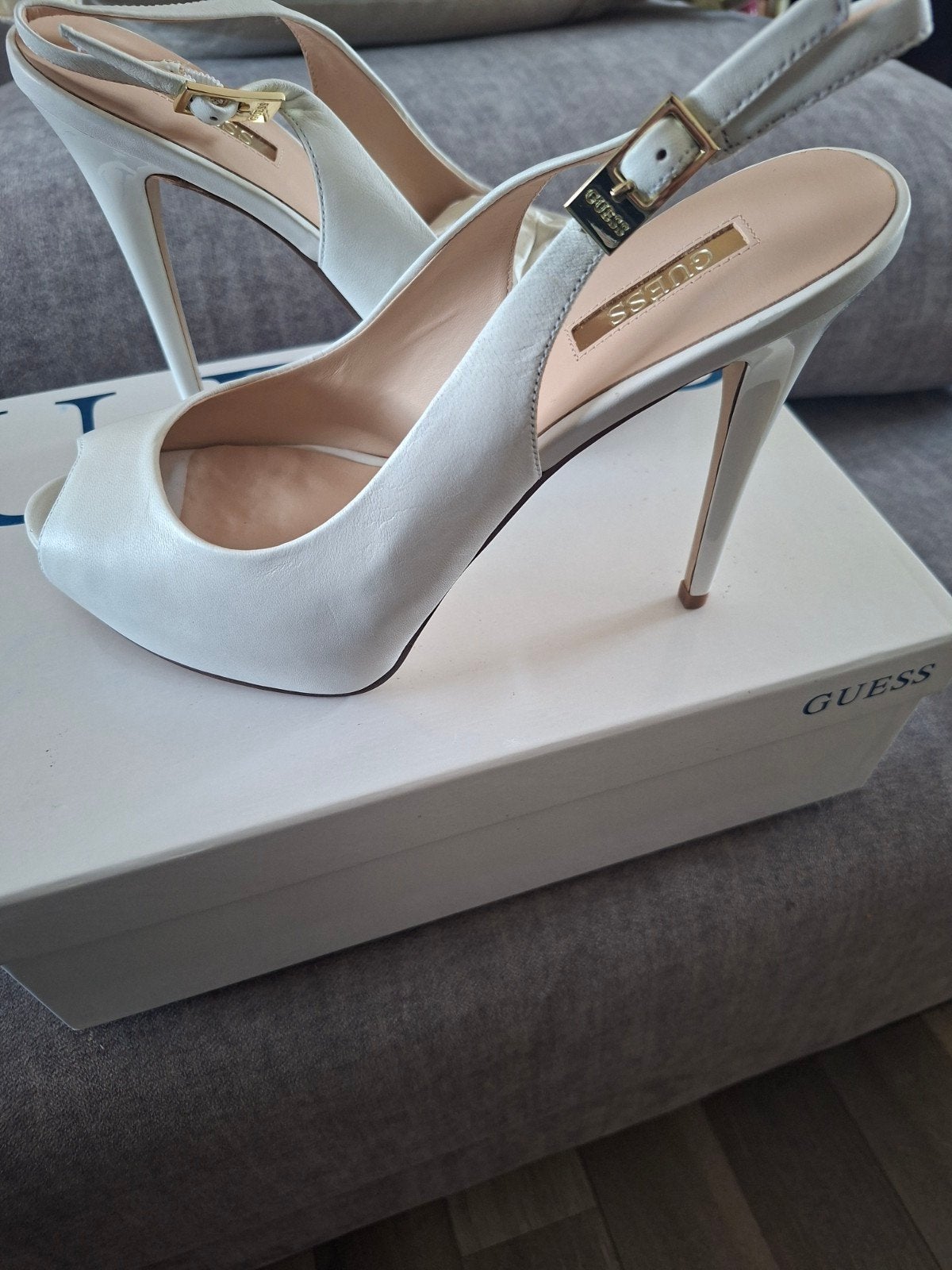 Guess pumps, Ophalen, Guess, Wit, Schoenen