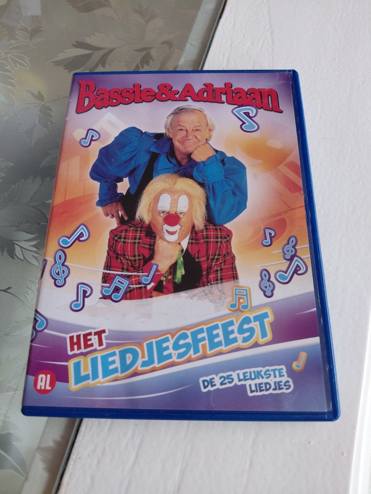 Bassie en Adriaan - Liedjesfeest dvd. 25 leukste liedjes., Verzamelbox, Alle leeftijden, Ophalen of Verzenden, Zo goed als nieuw