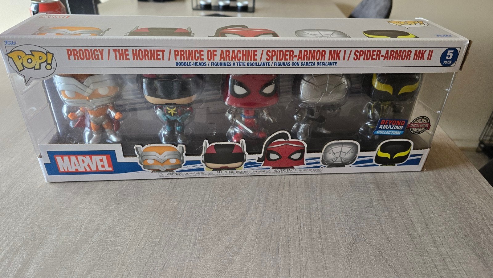 Funko Pop! Marvel Beyond Amazing 5-Pack, Ophalen, Nieuw
