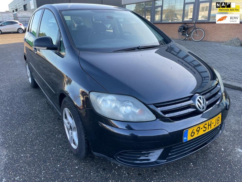 Volkswagen Golf Plus 1.9 TDI Sportline , Airco, Trekhaak,, Auto's, Volkswagen, Gebruikt, 4 cilinders, Zwart, Origineel Nederlands