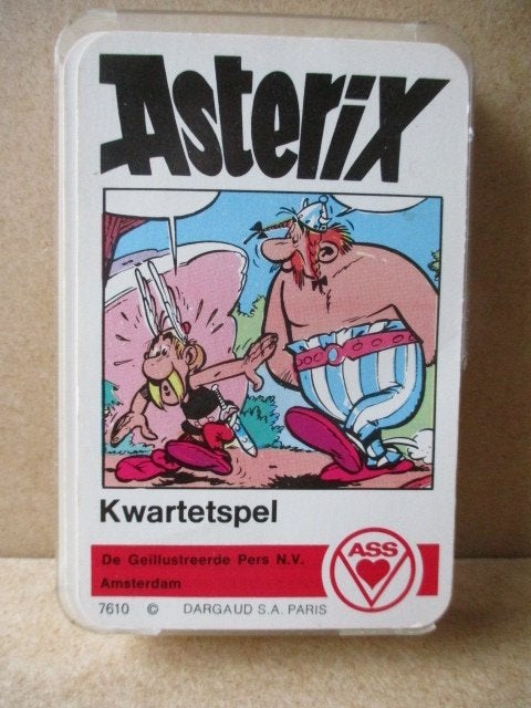 adv10850 asterix kwartet, Ophalen, Asterix en Obelix, Gebruikt, Boek of Spel