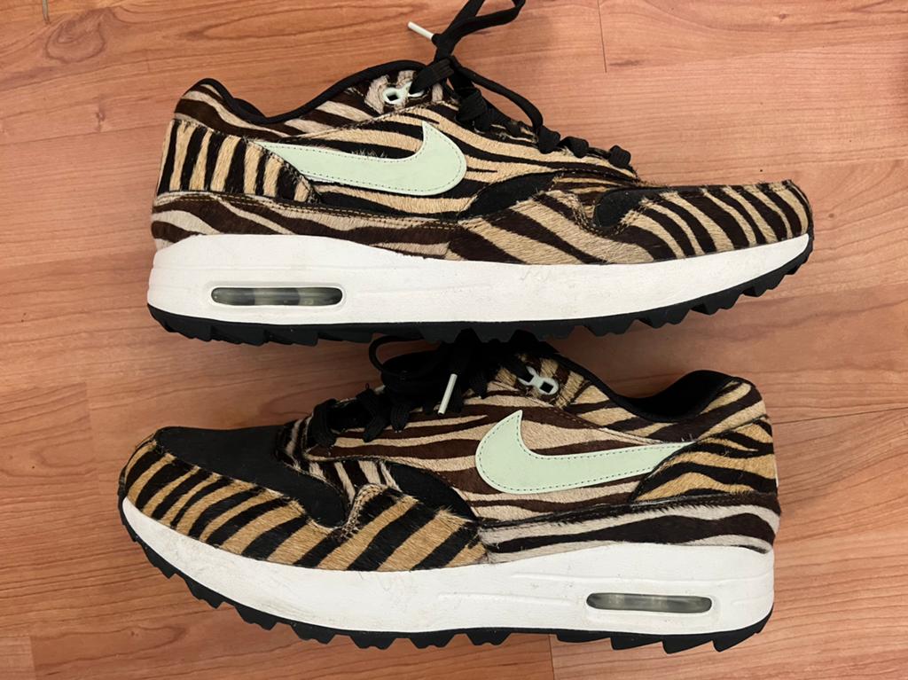 Nike air max 1 tiger golf, Ophalen of Verzenden, Zo goed als nieuw, Overige kleuren