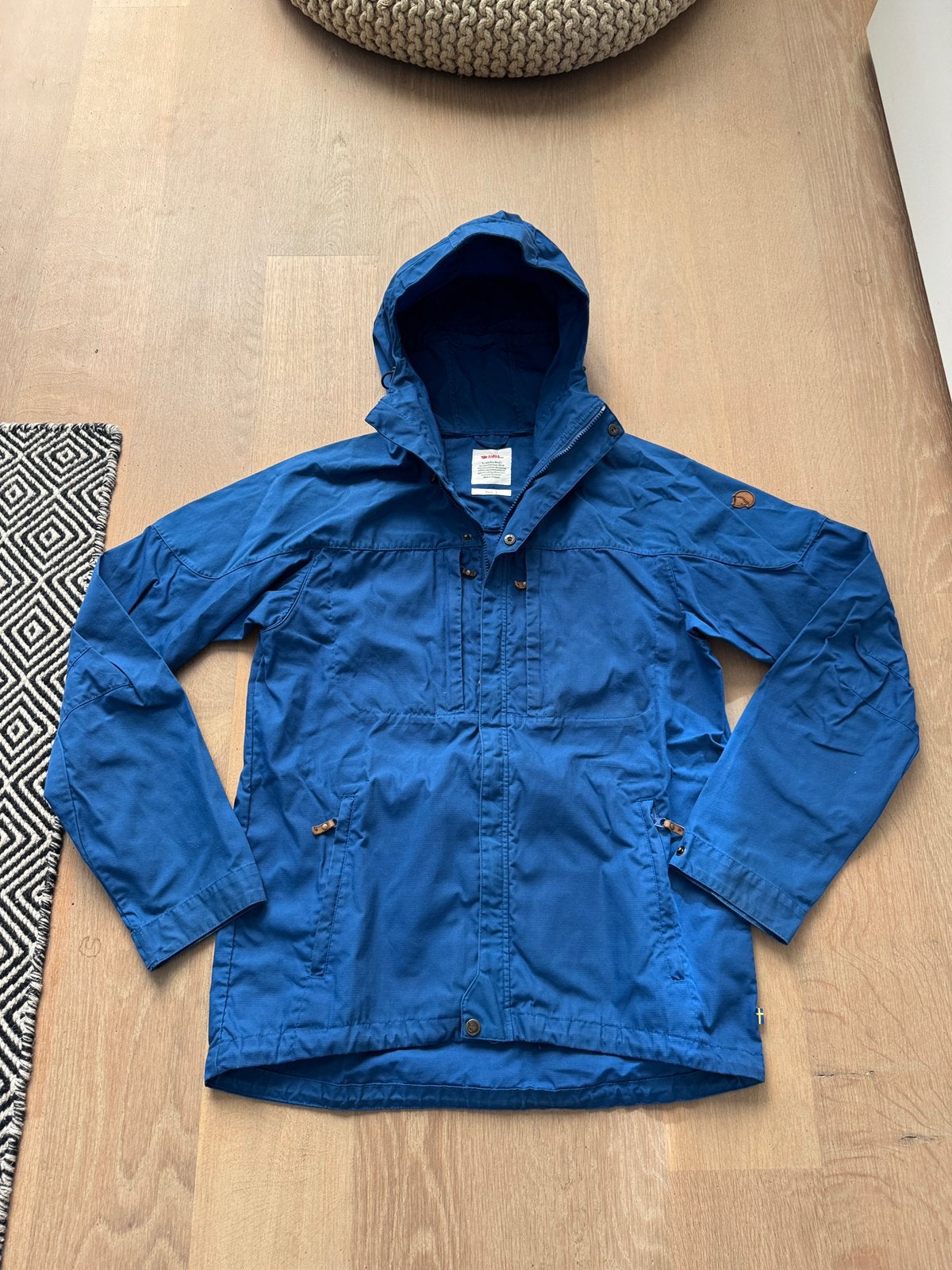 Prachtige Fjallraven skogso jacket maat L Kleur blauw g1000, Ophalen of Verzenden, Zo goed als nieuw, Blauw