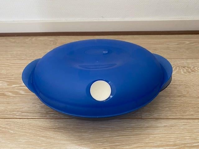 Tupperware MicroPop magnetronschaal 700 ml, Huis en Inrichting, Keuken | Tupperware, Ophalen of Verzenden, Nieuw, Blauw, Schaal