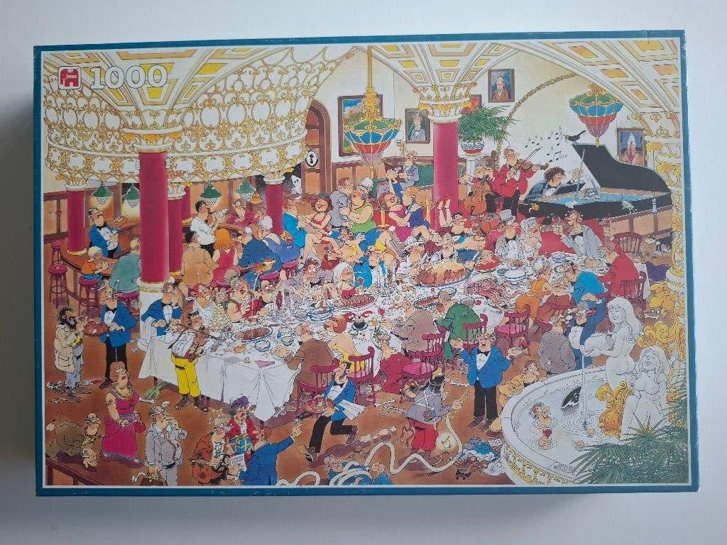 Jumbo Jan van Haasteren De Bruiloft 1000 stukjes Nieuw!, Ophalen of Verzenden, 500 t/m 1500 stukjes, Nieuw, Legpuzzel