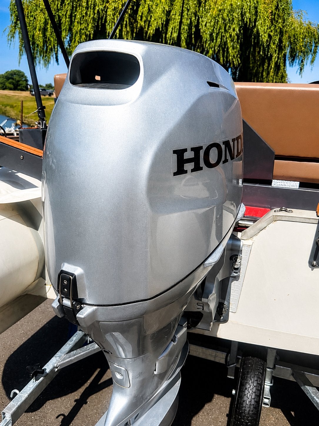 Zar mini alu 15 tender Honda 40pk bwj 021 trailer meerprijs!, Ophalen, Aluminium, ZAR Mini, Zo goed als nieuw