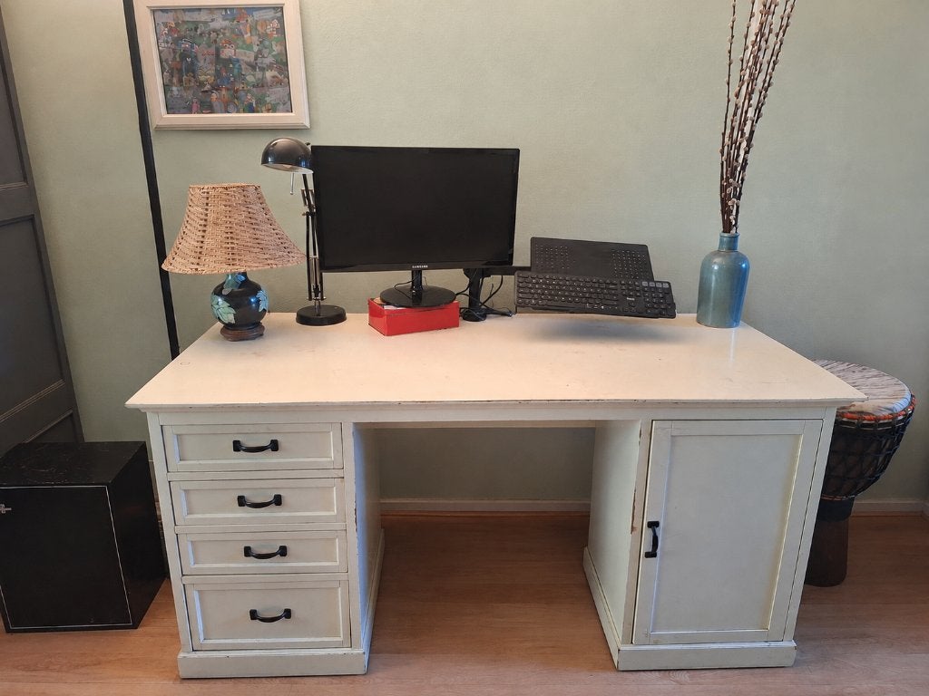 Bureau, Ophalen, 160 cm, Gebruikt, Spaanplaat of MDF