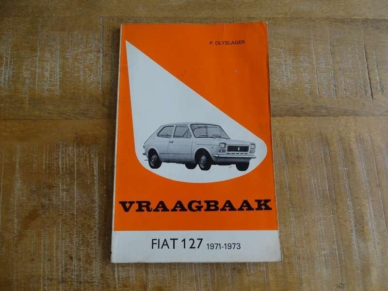 Fiat 127 Vraagbaak Werkplaatshandboek Nederlands, Boeken, Verzenden, Gelezen, Overige merken