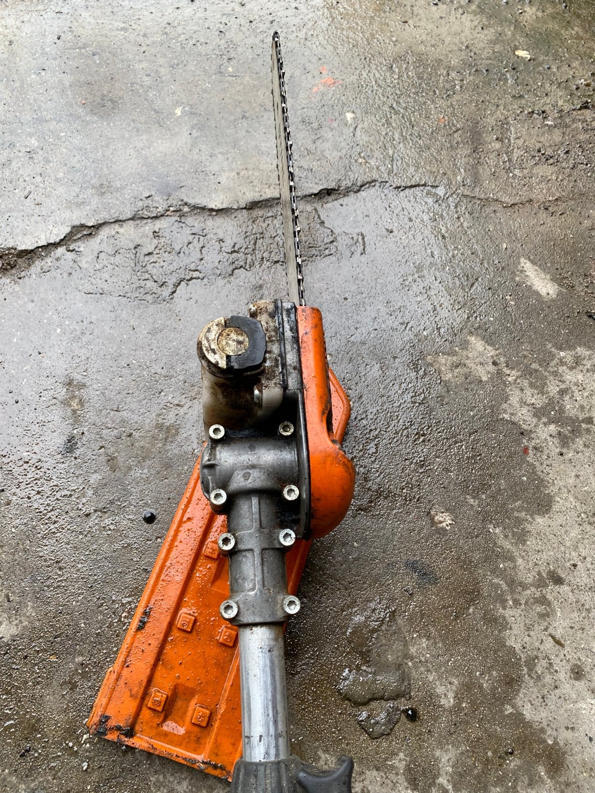 Hochentaster Stihl, Ophalen, Gebruikt