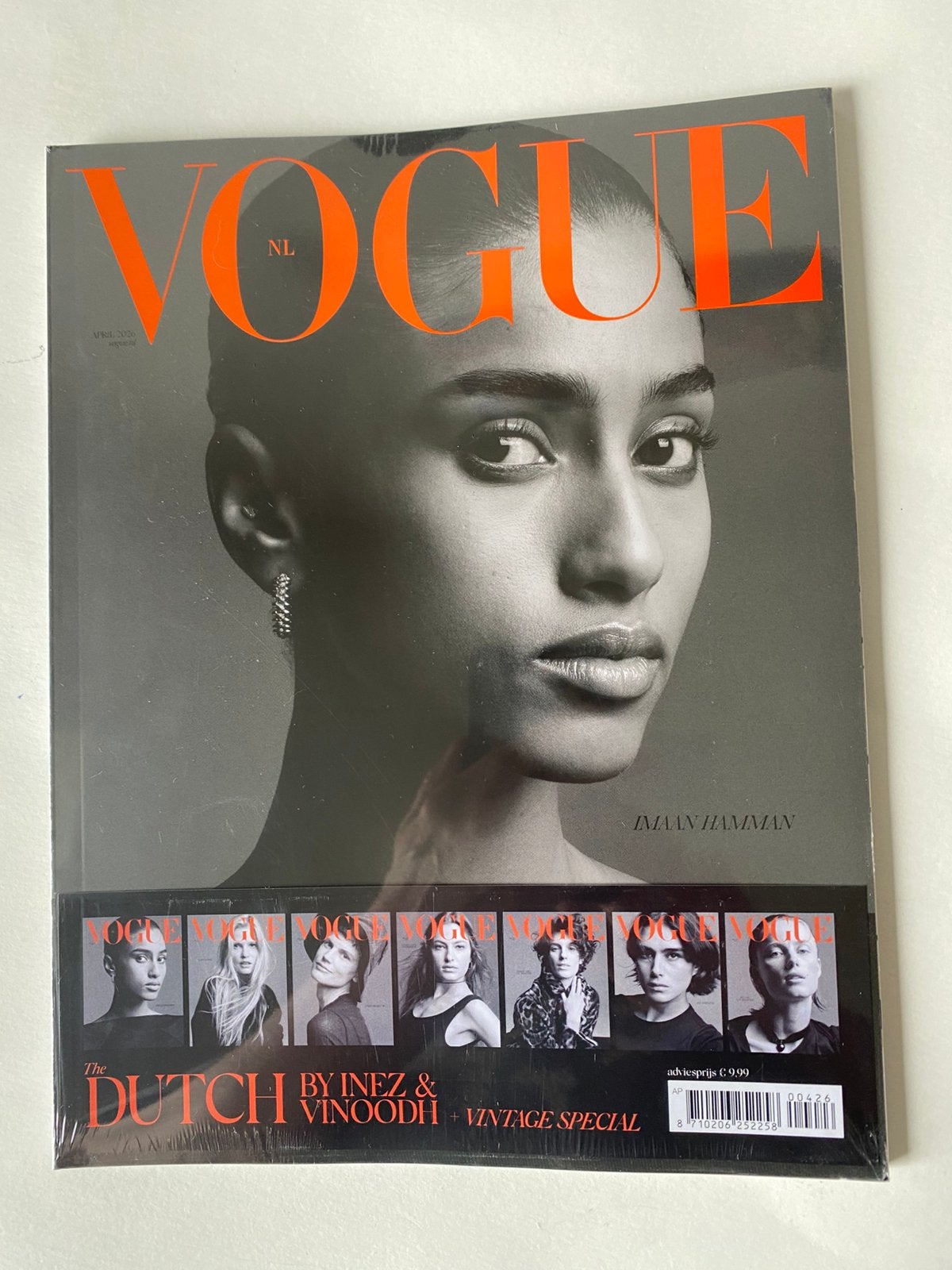 Vogue , sealed /nieuw Dutch Vintage met Imaan Hammam, Verzamelen, Ophalen of Verzenden, 1980 tot heden, Tijdschrift