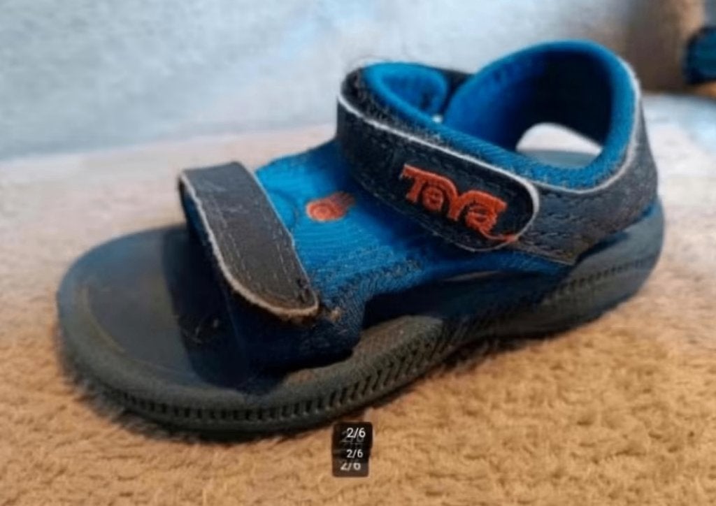 Teva sandalen maat 20,5 (14cm), Gebruikt, Jongen of Meisje, Overige typen, Ophalen of Verzenden