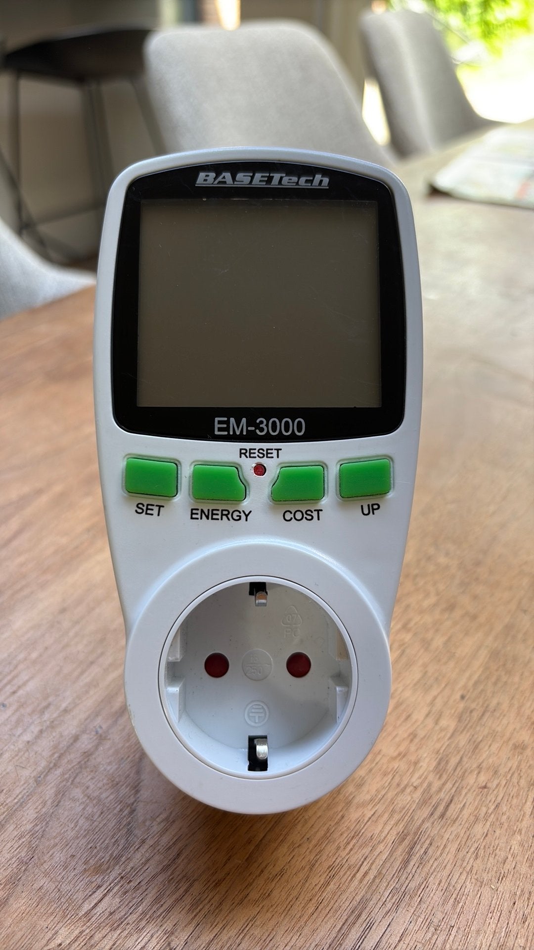Basetech EM-3000 energiekostenmeter, Ophalen of Verzenden, Zo goed als nieuw