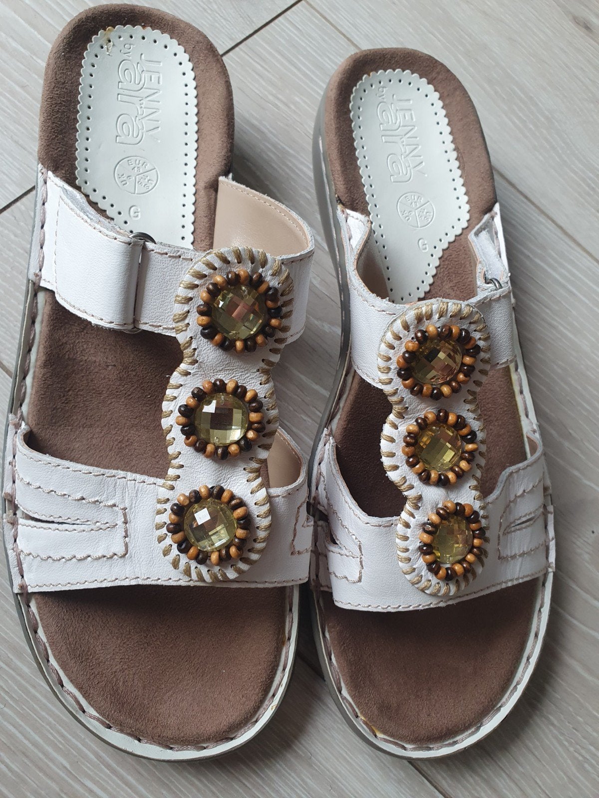 Slippers Maat 43G   Jenny by ARA, Slippers, Jenny by Ara, Wit, Nieuw