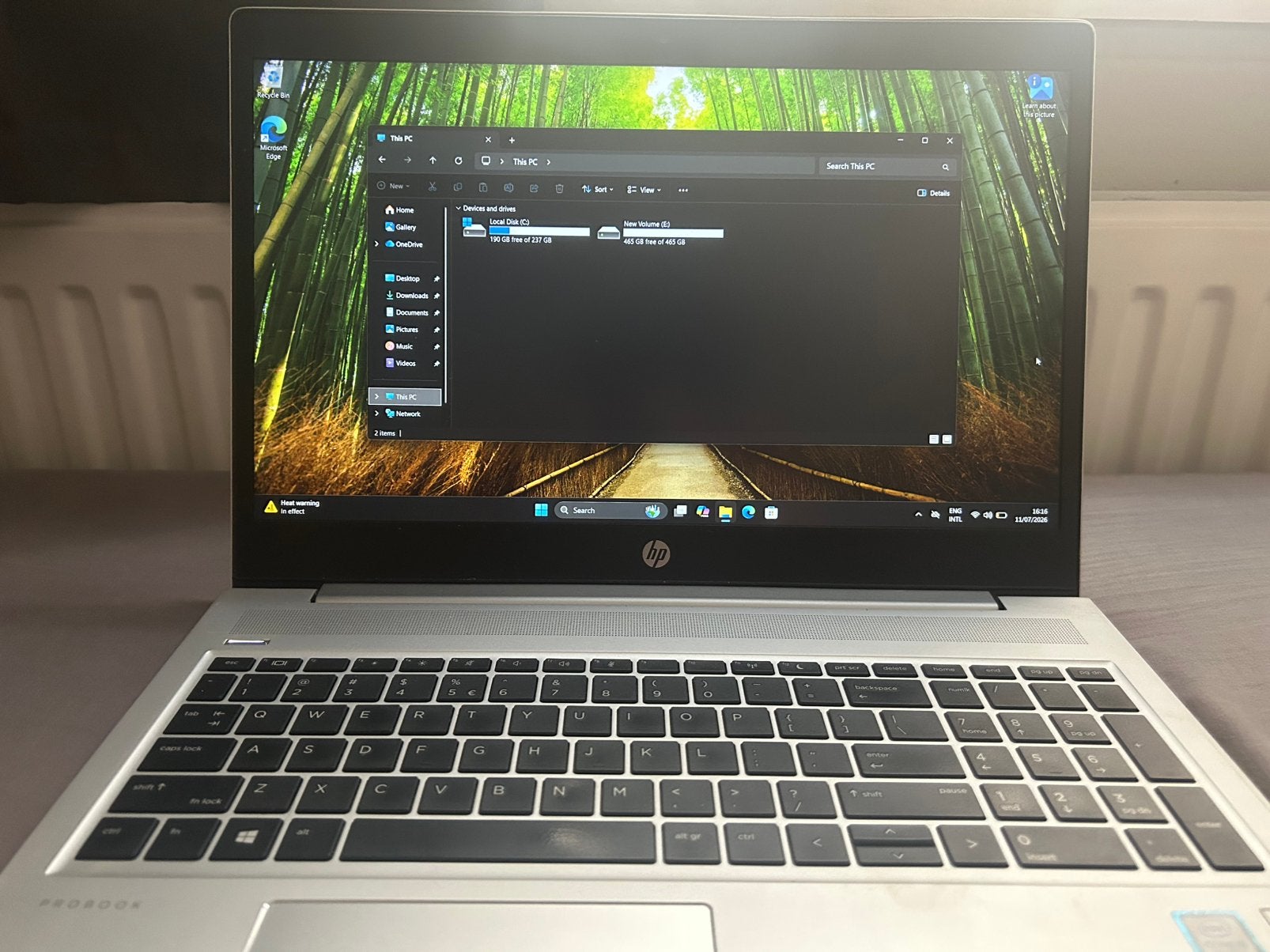HP probook, Computers en Software, Windows Laptops, 2 tot 3 Ghz, Qwerty, 8 GB, 14 inch