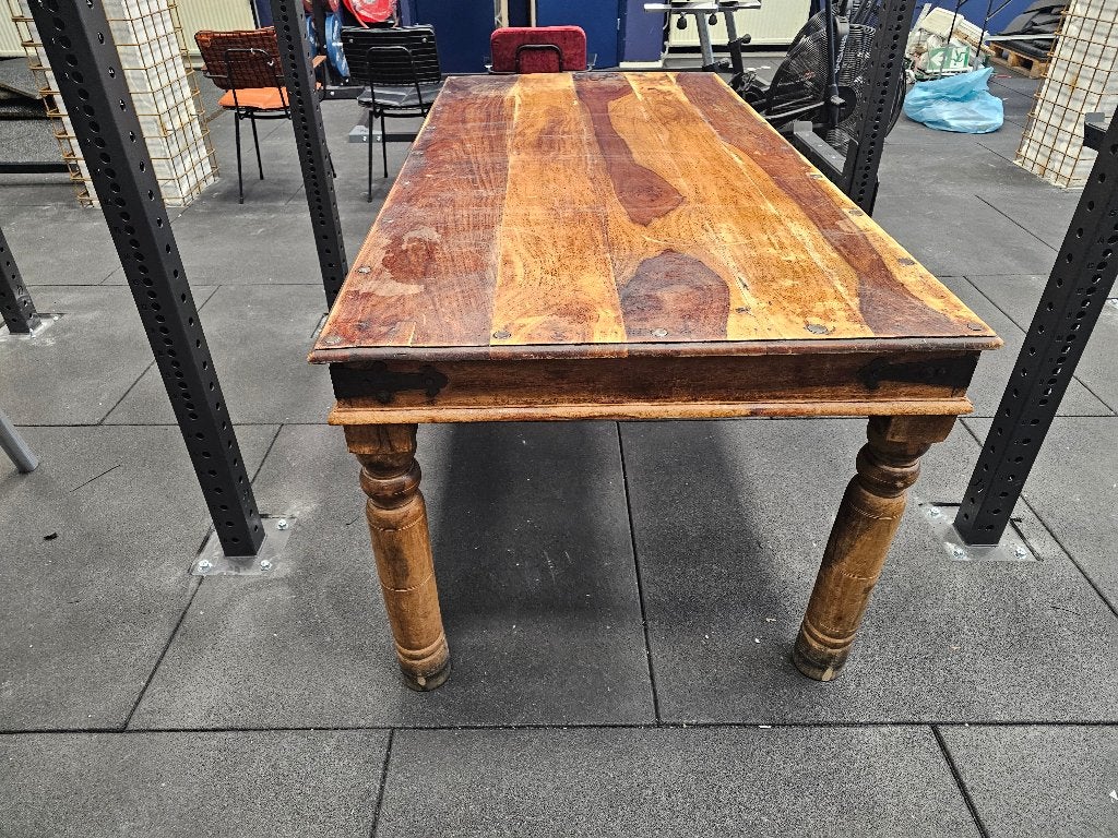 Stamtafel 195x95 cm MOET WEG, Ophalen, Minder dan 50 cm, Gebruikt, Vijf personen of meer