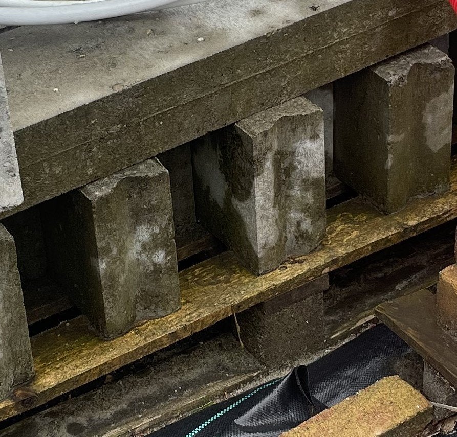 betonbielzen, Ophalen, 100 tot 200 cm, Nieuw, Minder dan 25 cm