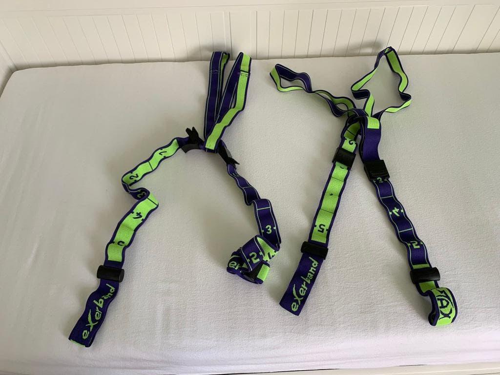2x Exerband Dubbel - Weerstandsband, Ophalen of Verzenden, Zo goed als nieuw, Weerstandband