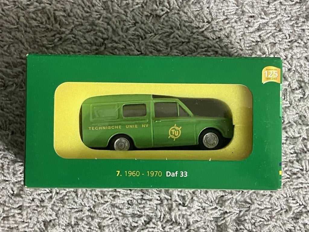 DAF 33 bestelauto 'Technische Unie', Hobby en Vrije tijd, Ophalen of Verzenden, Nieuw, Auto, Lion Toys