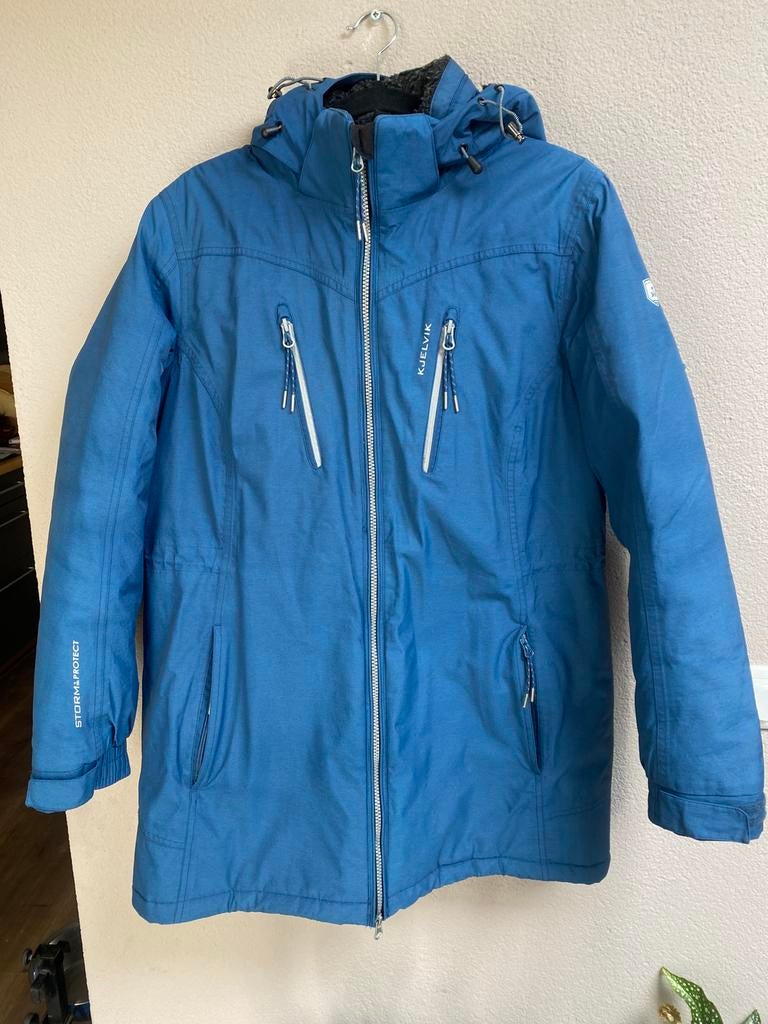 Kjelvik jas maat 42, Ophalen of Verzenden, Zo goed als nieuw, Maat 42/44 (L)