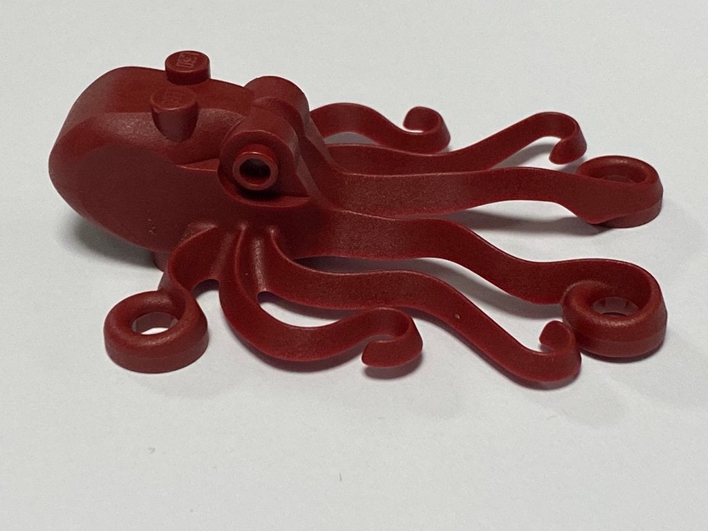 Nieuwe lego donker rode octopus, Overige thema's, Lego, Nieuw, Ophalen of Verzenden
