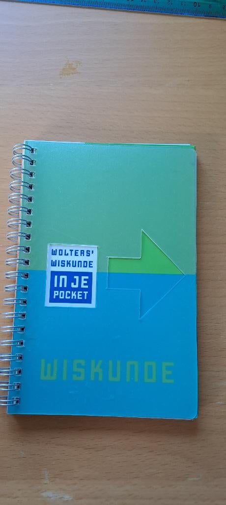 Wolters' Wiskunde - In je pocket, Boeken, Ophalen of Verzenden, Beta, Zo goed als nieuw, Wolters Noordhoff