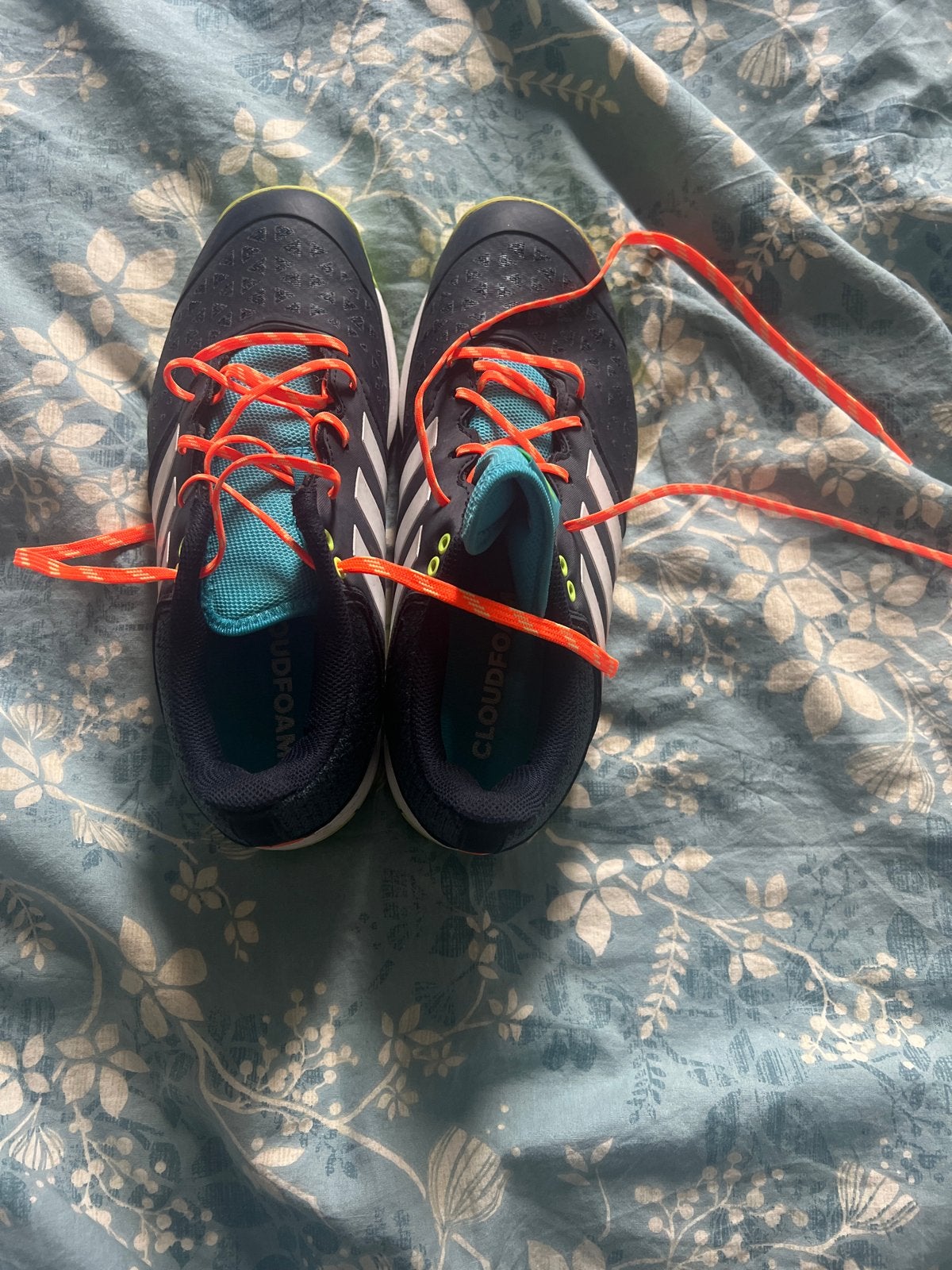 Adidas Terrex Trail hockey schoenen - Maat 39 1/2, Ophalen of Verzenden, Zo goed als nieuw, Blauw, Sportschoenen