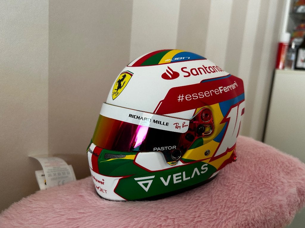 Helm leclerc braziel, Ophalen of Verzenden, Formule 1