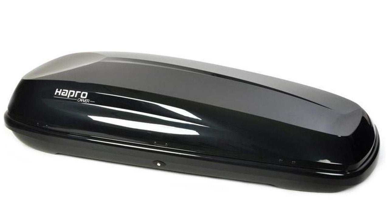 Hapro Carver 6.5 Brilliant Black dakkoffer / skibox te huur, Ophalen