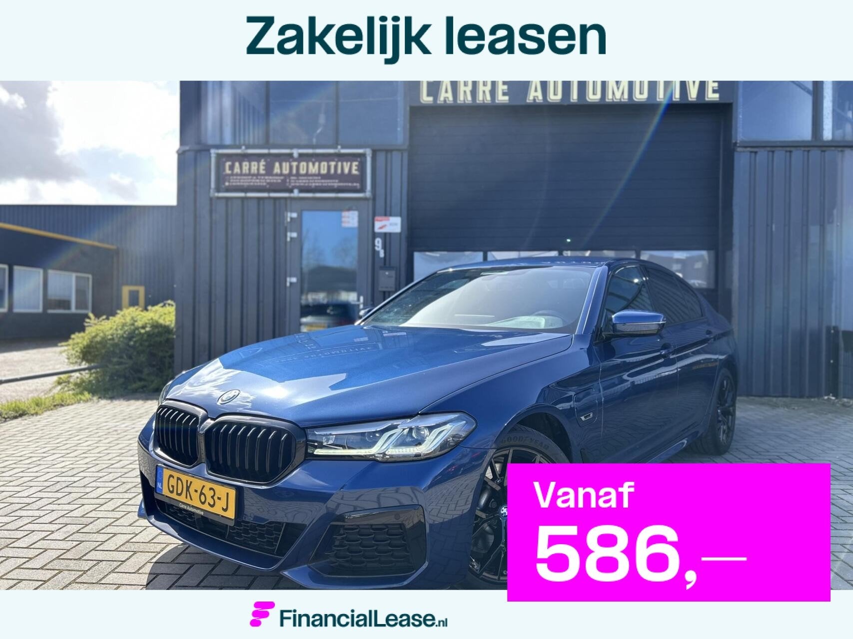 BMW 5-serie 530e xDrive M-Sport Pro Pakket | Stoelverw. | Tr, 1998 cc, Gebruikt, 4 cilinders, 2000 kg