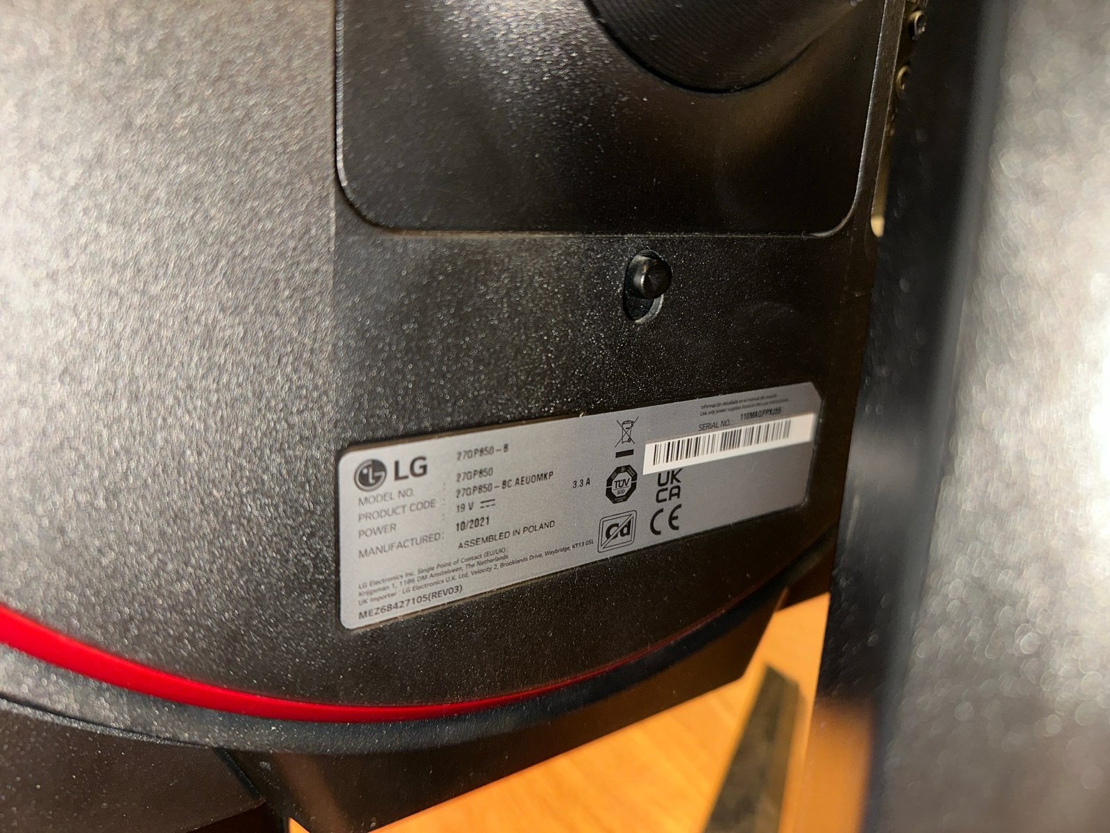 LG 27GP850-B UltraGear Gaming Monitor - Zeer goede staat, Computers en Software, Ophalen of Verzenden, Zo goed als nieuw