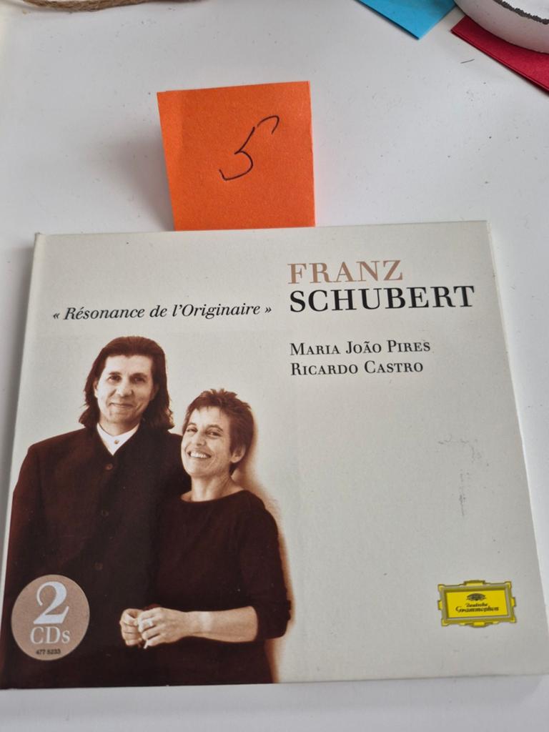 Franz Schubert - Maria João Pires & Ricardo Castro (2CDs), Ophalen of Verzenden
